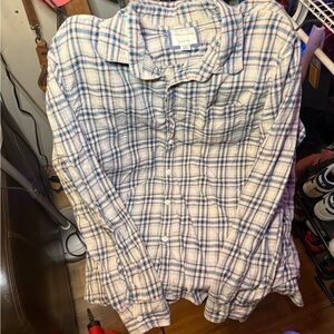 American Eagle Outfitters Multicolor Plaid Men’s Size XL Shirt